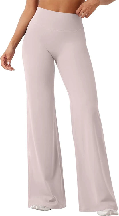 Viral High Waist Flowy Yoga Pants for Women