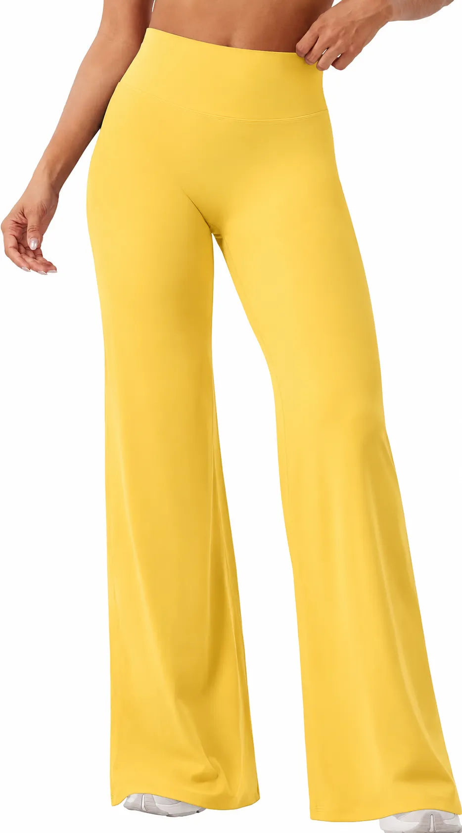Viral High Waist Flowy Yoga Pants for Women