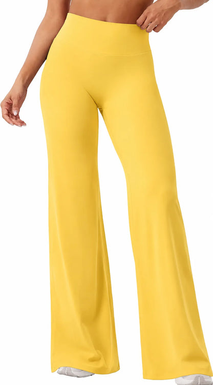 Viral High Waist Flowy Yoga Pants for Women