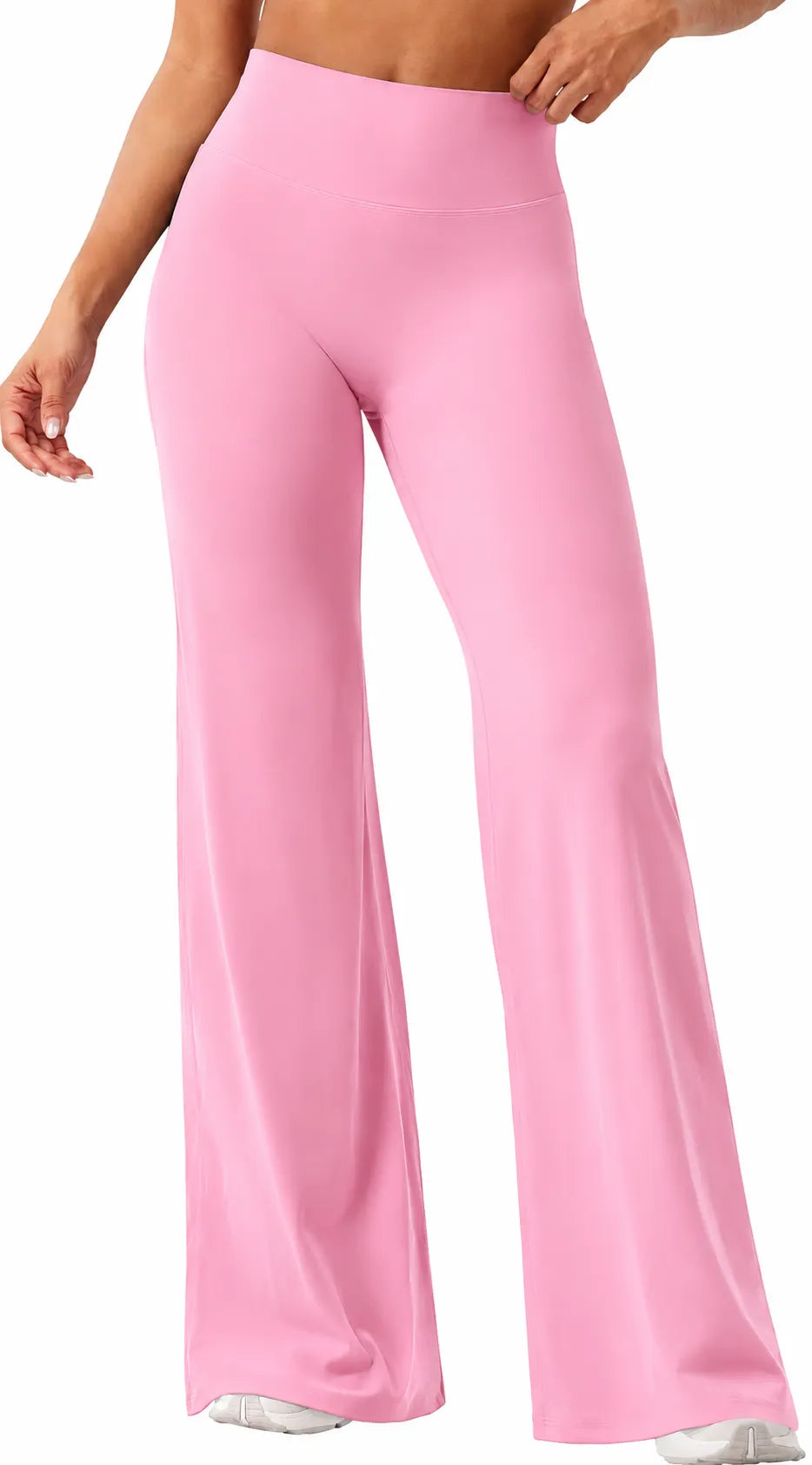 Viral High Waist Flowy Yoga Pants for Women